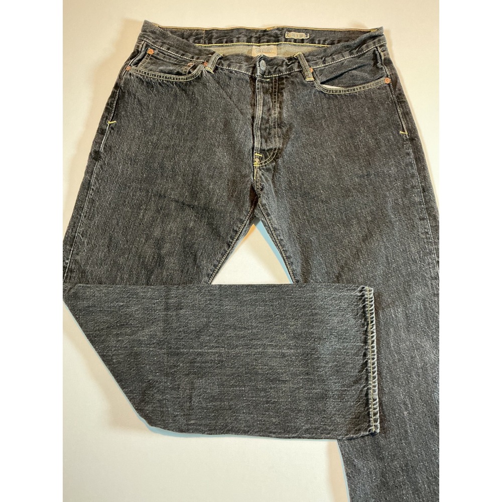Polo Ralph Lauren Classic Fit Straight Leg Black Denim Jeans Size 36x30